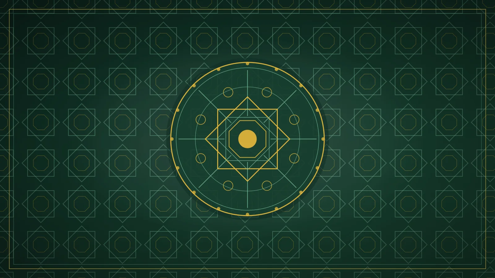 Sekiz köşeli yıldız motifinden oluşan geometrik desen