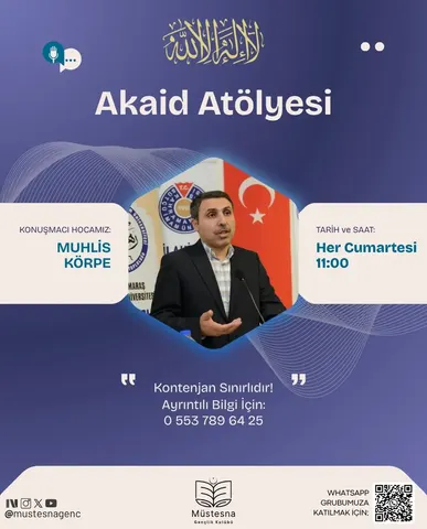 Müstesna Gençlik Kulübü etkinliğinden bir kare