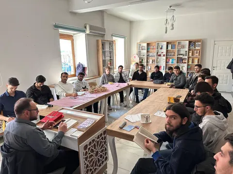 Müstesna Gençlik Kulübü etkinliğinden bir kare