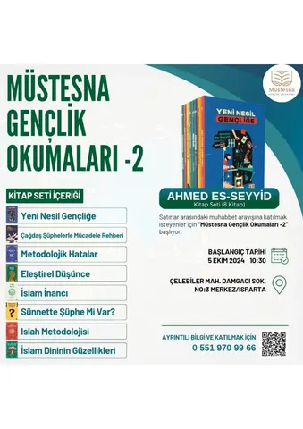 Müstesna Gençlik Kulübü etkinliğinden bir kare