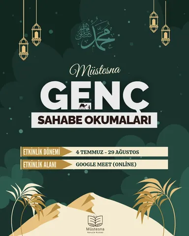 Müstesna Gençlik Kulübü etkinliğinden bir kare