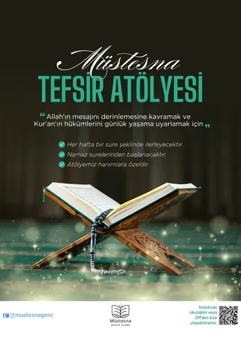 Müstesna Gençlik Kulübü etkinliğinden bir kare